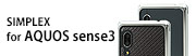 SIMPLEX for AQUOS sense3